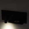 LEDTM® PALADIN 61352 Μοντέρνο Φωτιστικό Τοίχου - Απλίκα Ξενοδοχείου Reading Light με Φορτιστή USB 3A & Wireless 20W LED 6W 720lm 36° & 360° AC 220-240V IP20 Φυσικό Λευκό 4500K - Bridgelux COB Chip & TÜV SÜD Driver - Μαύρο Ματ - Μ30 x Π11 x Υ12cm - 3 Χρόνια Εγγύηση - Image 14