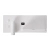 LEDTM® PALADIN 61354 Μοντέρνο Φωτιστικό Τοίχου - Απλίκα Ξενοδοχείου Reading Light με Φορτιστή USB 3A & Wireless 20W LED 6W 720lm 36° & 360° AC 220-240V IP20 Φυσικό Λευκό 4500K - Bridgelux COB Chip & TÜV SÜD Driver - Λευκό Ματ - Μ30 x Π11 x Υ12cm - 3 Χρόνια Εγγύηση - Image 4