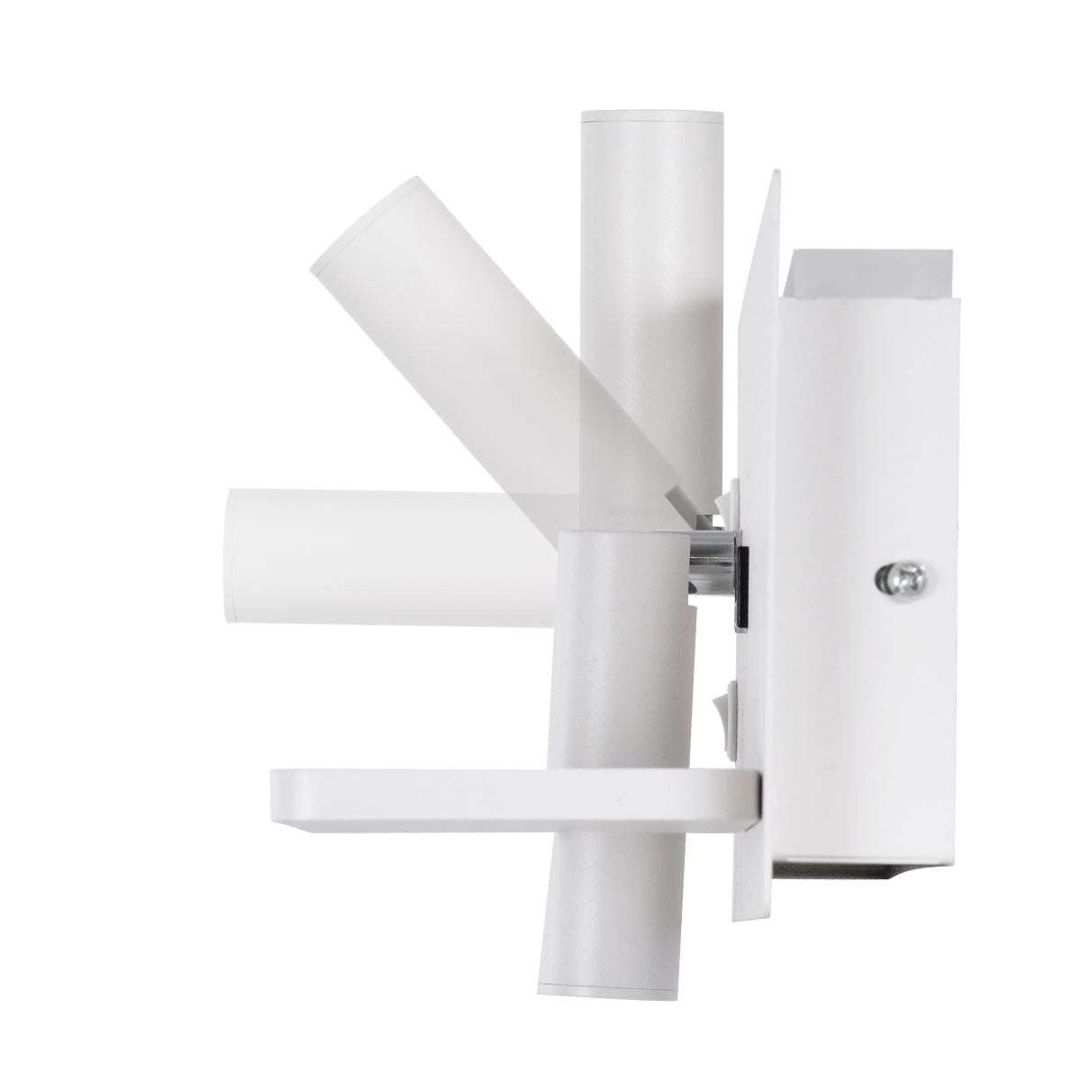 LEDTM® PALADIN 61354 Μοντέρνο Φωτιστικό Τοίχου - Απλίκα Ξενοδοχείου Reading Light με Φορτιστή USB 3A & Wireless 20W LED 6W 720lm 36° & 360° AC 220-240V IP20 Φυσικό Λευκό 4500K - Bridgelux COB Chip & TÜV SÜD Driver - Λευκό Ματ - Μ30 x Π11 x Υ12cm - 3 Χρόνια Εγγύηση - Image 5