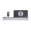 LEDTM® PALADIN 61355 Μοντέρνο Φωτιστικό Τοίχου - Απλίκα Ξενοδοχείου Reading Light με Φορτιστή USB 3A & Wireless 20W LED 6W 720lm 36° & 360° AC 220-240V IP20 Φυσικό Λευκό 4500K - Bridgelux COB Chip & TÜV SÜD Driver - Νίκελ Βούρτσας - Μ30 x Π11 x Υ12cm - 3 Χρόνια Εγγύηση - Image 7