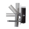 LEDTM® PALADIN 61356 Μοντέρνο Φωτιστικό Τοίχου - Απλίκα Ξενοδοχείου Reading Light με Φορτιστή USB 3A & Wireless 20W LED 6W 720lm 36° & 360° AC 220-240V IP20 Φυσικό Λευκό 4500K - Bridgelux COB Chip & TÜV SÜD Driver - Νίκελ Βούρτσας - Μ30 x Π11 x Υ12cm - 3 Χρόνια Εγγύηση - Image 5