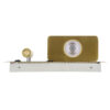 LEDTM® PALADIN 61357 Μοντέρνο Φωτιστικό Τοίχου - Απλίκα Ξενοδοχείου Reading Light με Φορτιστή USB 3A & Wireless 20W LED 6W 720lm 36° & 360° AC 220-240V IP20 Φυσικό Λευκό 4500K - Bridgelux COB Chip & TÜV SÜD Driver - Χρυσό Βούρτσας - Μ30 x Π11 x Υ12cm - 3 Χρόνια Εγγύηση - Image 7