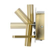 LEDTM® PALADIN 61358 Μοντέρνο Φωτιστικό Τοίχου - Απλίκα Ξενοδοχείου Reading Light με Φορτιστή USB 3A & Wireless 20W LED 6W 720lm 36° & 360° AC 220-240V IP20 Φυσικό Λευκό 4500K - Bridgelux COB Chip & TÜV SÜD Driver - Χρυσό Βούρτσας - Μ30 x Π11 x Υ12cm - 3 Χρόνια Εγγύηση - Image 5