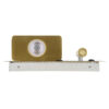 LEDTM® PALADIN 61358 Μοντέρνο Φωτιστικό Τοίχου - Απλίκα Ξενοδοχείου Reading Light με Φορτιστή USB 3A & Wireless 20W LED 6W 720lm 36° & 360° AC 220-240V IP20 Φυσικό Λευκό 4500K - Bridgelux COB Chip & TÜV SÜD Driver - Χρυσό Βούρτσας - Μ30 x Π11 x Υ12cm - 3 Χρόνια Εγγύηση - Image 7