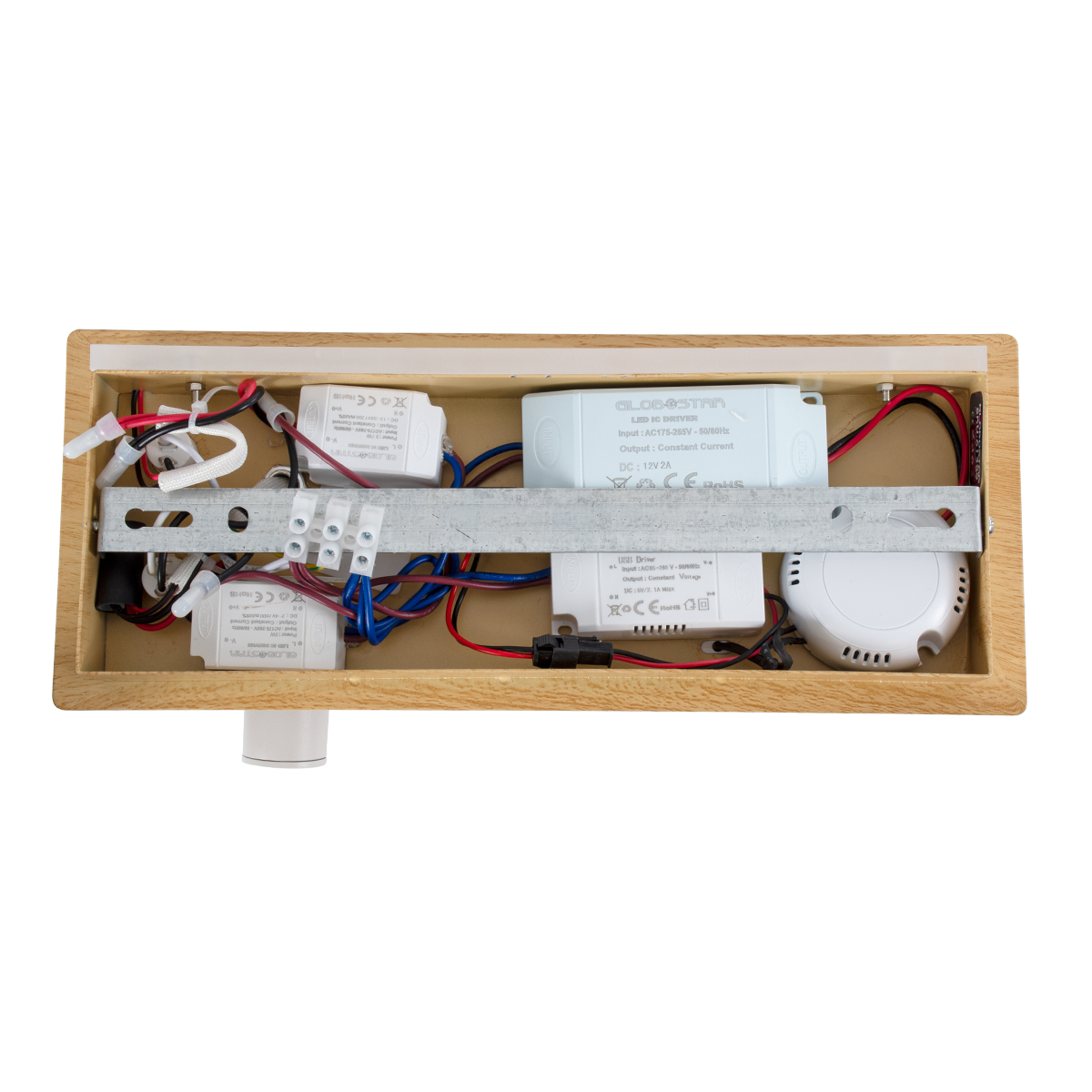 LEDTM® PALADIN 61359 Μοντέρνο Φωτιστικό Τοίχου - Απλίκα Ξενοδοχείου Reading Light με Φορτιστή USB 3A & Wireless 20W LED 6W 720lm 36° & 360° AC 220-240V IP20 Φυσικό Λευκό 4500K - Bridgelux COB Chip & TÜV SÜD Driver - Μπεζ & Λευκό - Μ30 x Π11 x Υ12cm - 3 Χρόνια Εγγύηση - Image 6