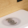 LEDTM® PALADIN 61359 Μοντέρνο Φωτιστικό Τοίχου - Απλίκα Ξενοδοχείου Reading Light με Φορτιστή USB 3A & Wireless 20W LED 6W 720lm 36° & 360° AC 220-240V IP20 Φυσικό Λευκό 4500K - Bridgelux COB Chip & TÜV SÜD Driver - Μπεζ & Λευκό - Μ30 x Π11 x Υ12cm - 3 Χρόνια Εγγύηση - Image 8