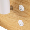 LEDTM® PALADIN 61359 Μοντέρνο Φωτιστικό Τοίχου - Απλίκα Ξενοδοχείου Reading Light με Φορτιστή USB 3A & Wireless 20W LED 6W 720lm 36° & 360° AC 220-240V IP20 Φυσικό Λευκό 4500K - Bridgelux COB Chip & TÜV SÜD Driver - Μπεζ & Λευκό - Μ30 x Π11 x Υ12cm - 3 Χρόνια Εγγύηση - Image 10