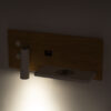 LEDTM® PALADIN 61360 Μοντέρνο Φωτιστικό Τοίχου - Απλίκα Ξενοδοχείου Reading Light με Φορτιστή USB 3A & Wireless 20W LED 6W 720lm 36° & 360° AC 220-240V IP20 Φυσικό Λευκό 4500K - Bridgelux COB Chip & TÜV SÜD Driver - Μπεζ & Λευκό - Μ30 x Π11 x Υ12cm - 3 Χρόνια Εγγύηση - Image 14