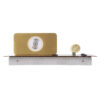 LEDTM® PALADIN 61362 Μοντέρνο Φωτιστικό Τοίχου - Απλίκα Ξενοδοχείου Reading Light με Φορτιστή USB 3A & Wireless 20W LED 6W 720lm 36° & 360° AC 220-240V IP20 Φυσικό Λευκό 4500K - Bridgelux COB Chip & TÜV SÜD Driver - Καφέ & Χρυσό Βούρτσας - Μ30 x Π11 x Υ12cm - 3 Χρόνια Εγγύηση - Image 7