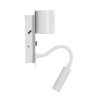 LEDTM® IBIS 61368 Μοντέρνο Φωτιστικό Τοίχου - Απλίκα Ξενοδοχείου Reading Light με Φορτιστή USB 3A LED 10W 1100lm 36° & 360° AC 220-240V IP20 Φυσικό Λευκό 4500K - Bridgelux COB Chip & TÜV SÜD Driver - Λευκό Ματ - Μ10 x Π6.1 x Υ18cm - 3 Χρόνια Εγγύηση - Image 5