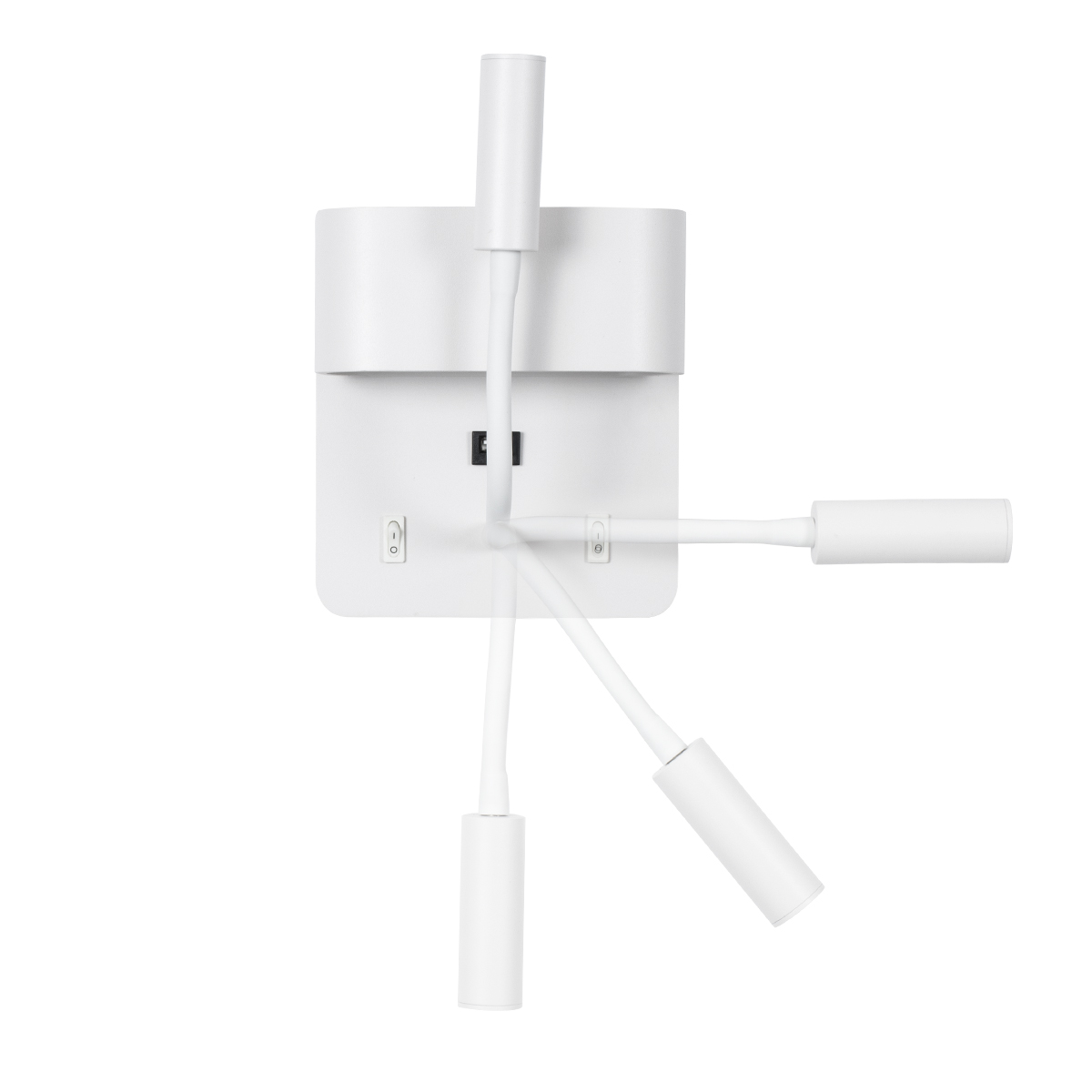 LEDTM® IBIS 61368 Μοντέρνο Φωτιστικό Τοίχου - Απλίκα Ξενοδοχείου Reading Light με Φορτιστή USB 3A LED 10W 1100lm 36° & 360° AC 220-240V IP20 Φυσικό Λευκό 4500K - Bridgelux COB Chip & TÜV SÜD Driver - Λευκό Ματ - Μ10 x Π6.1 x Υ18cm - 3 Χρόνια Εγγύηση - Image 6
