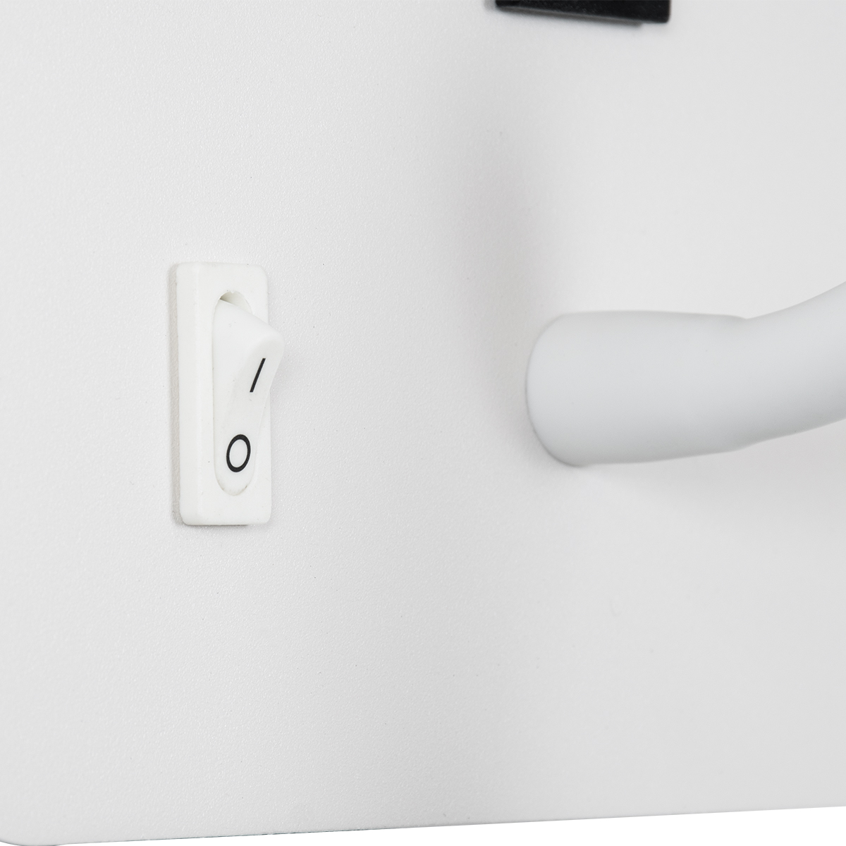 LEDTM® IBIS 61368 Μοντέρνο Φωτιστικό Τοίχου - Απλίκα Ξενοδοχείου Reading Light με Φορτιστή USB 3A LED 10W 1100lm 36° & 360° AC 220-240V IP20 Φυσικό Λευκό 4500K - Bridgelux COB Chip & TÜV SÜD Driver - Λευκό Ματ - Μ10 x Π6.1 x Υ18cm - 3 Χρόνια Εγγύηση - Image 8