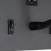 LEDTM® IBIS 61369 Μοντέρνο Φωτιστικό Τοίχου - Απλίκα Ξενοδοχείου Reading Light με Φορτιστή USB 3A LED 10W 1100lm 36° & 360° AC 220-240V IP20 Φυσικό Λευκό 4500K - Bridgelux COB Chip & TÜV SÜD Driver - Γκρι Ανθρακί Ματ - Μ10 x Π6.1 x Υ18cm - 3 Χρόνια Εγγύηση - Image 8