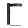 LEDTM® CROWN 61370 Μοντέρνο Φωτιστικό Τοίχου - Απλίκα Ξενοδοχείου Reading Light με Φορτιστή USB 3A LED 5W 550lm 120° AC 220-240V IP20 Φυσικό Λευκό 4500K - Bridgelux COB Chip & TÜV SÜD Driver - Μαύρο Ματ - Μ15 x Π15 x Υ23cm - 3 Χρόνια Εγγύηση - Image 5
