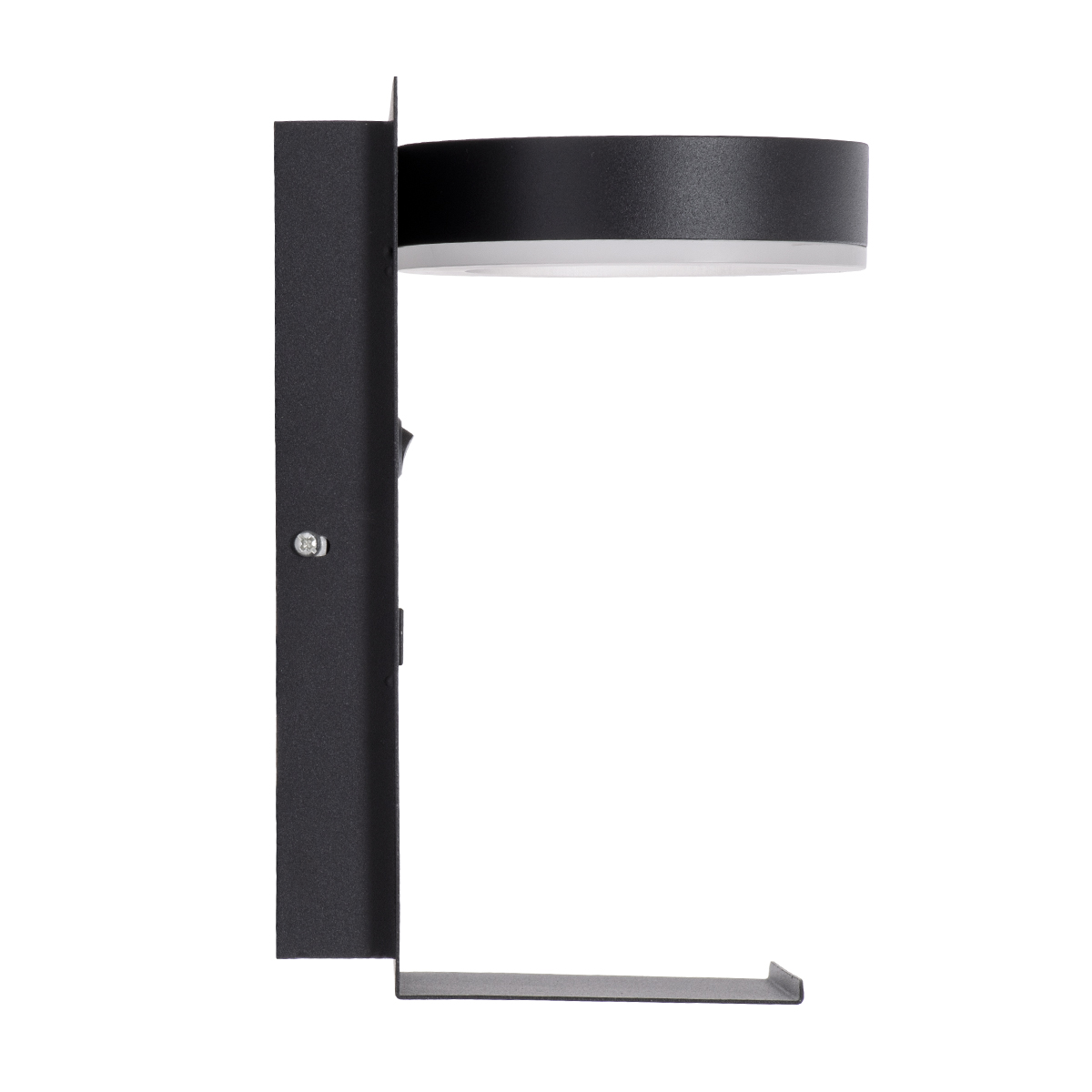 LEDTM® CROWN 61370 Μοντέρνο Φωτιστικό Τοίχου - Απλίκα Ξενοδοχείου Reading Light με Φορτιστή USB 3A LED 5W 550lm 120° AC 220-240V IP20 Φυσικό Λευκό 4500K - Bridgelux COB Chip & TÜV SÜD Driver - Μαύρο Ματ - Μ15 x Π15 x Υ23cm - 3 Χρόνια Εγγύηση - Image 5