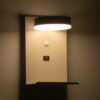LEDTM® CROWN 61371 Μοντέρνο Φωτιστικό Τοίχου - Απλίκα Ξενοδοχείου Reading Light με Φορτιστή USB 3A LED 5W 550lm 120° AC 220-240V IP20 Φυσικό Λευκό 4500K - Bridgelux COB Chip & TÜV SÜD Driver - Λευκό Ματ - Μ15 x Π15 x Υ23cm - 3 Χρόνια Εγγύηση - Image 9