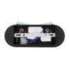 LEDTM® REGENCY 61376 Μοντέρνο Φωτιστικό Τοίχου - Απλίκα Ξενοδοχείου Reading Light με Φορτιστή USB 3A LED 16W 1840lm 120° AC 220-240V IP20 Φυσικό Λευκό 4500K - Bridgelux SMD Chip & TÜV SÜD Driver - Μαύρο Ματ - Μ16.5 x Π12 x Υ10cm - 3 Χρόνια Εγγύηση - Image 6
