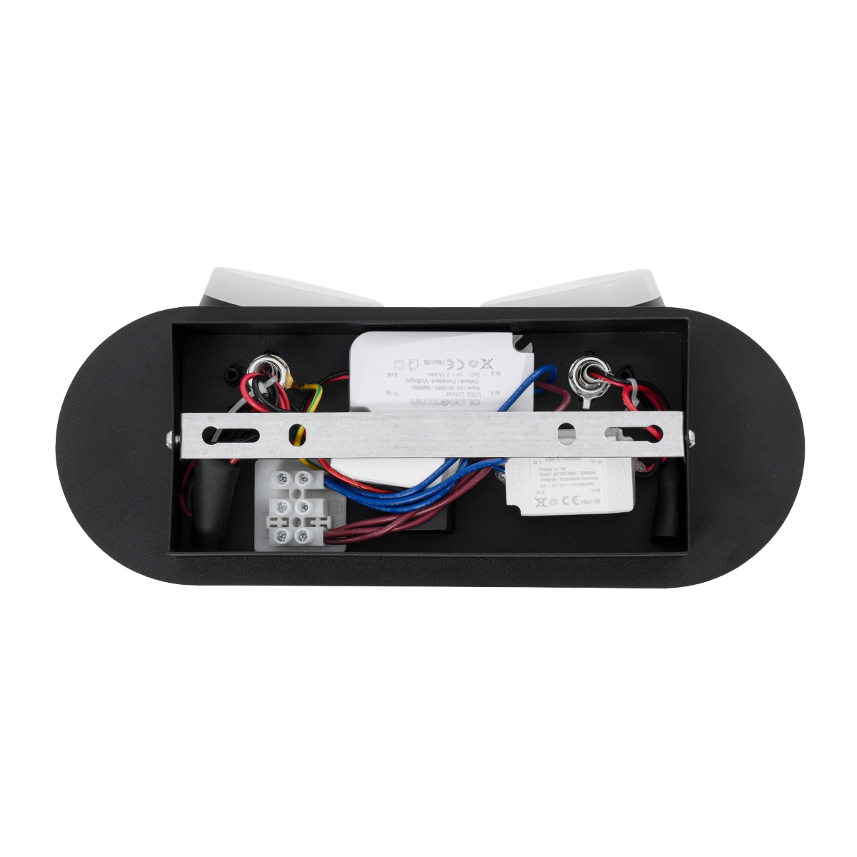 LEDTM® REGENCY 61376 Μοντέρνο Φωτιστικό Τοίχου - Απλίκα Ξενοδοχείου Reading Light με Φορτιστή USB 3A LED 16W 1840lm 120° AC 220-240V IP20 Φυσικό Λευκό 4500K - Bridgelux SMD Chip & TÜV SÜD Driver - Μαύρο Ματ - Μ16.5 x Π12 x Υ10cm - 3 Χρόνια Εγγύηση - Image 6