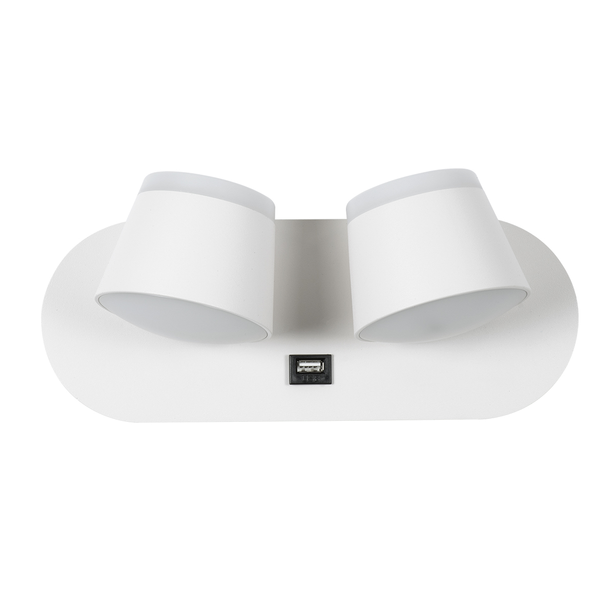 LEDTM® REGENCY 61377 Μοντέρνο Φωτιστικό Τοίχου - Απλίκα Ξενοδοχείου Reading Light με Φορτιστή USB 3A LED 16W 1840lm 120° AC 220-240V IP20 Φυσικό Λευκό 4500K - Bridgelux SMD Chip & TÜV SÜD Driver - Λευκό Ματ - Μ16.5 x Π12 x Υ10cm - 3 Χρόνια Εγγύηση - Image 4