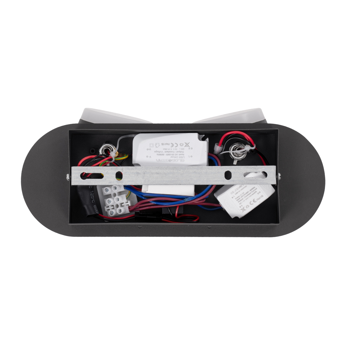 LEDTM® REGENCY 61378 Μοντέρνο Φωτιστικό Τοίχου - Απλίκα Ξενοδοχείου Reading Light με Φορτιστή USB 3A LED 16W 1840lm 120° AC 220-240V IP20 Φυσικό Λευκό 4500K - Bridgelux SMD Chip & TÜV SÜD Driver - Γκρι Ανθρακί Ματ - Μ16.5 x Π12 x Υ10cm - 3 Χρόνια Εγγύηση - Image 6