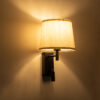 LEDTM® ROULETTE-R 61380 Μοντέρνο Φωτιστικό Τοίχου - Απλίκα Ξενοδοχείου Reading Light με Φορτιστή USB 3A & Ντουί 1 x E27 LED 3W 360lm 36° & 360° AC 220-240V IP20 Φυσικό Λευκό 4500K - Bridgelux COB Chip & TÜV SÜD Driver - Λευκό Ματ & Μπεζ - Μ22 x Π23.5 x Υ37cm - Σετ 2 Τεμαχίων - 3 Χρόνια Εγγύηση - Image 13
