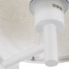 LEDTM® ROULETTE-R 61380 Μοντέρνο Φωτιστικό Τοίχου - Απλίκα Ξενοδοχείου Reading Light με Φορτιστή USB 3A & Ντουί 1 x E27 LED 3W 360lm 36° & 360° AC 220-240V IP20 Φυσικό Λευκό 4500K - Bridgelux COB Chip & TÜV SÜD Driver - Λευκό Ματ & Μπεζ - Μ22 x Π23.5 x Υ37cm - Σετ 2 Τεμαχίων - 3 Χρόνια Εγγύηση - Image 9