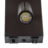 LEDTM® ROULETTE-R 61381 Μοντέρνο Φωτιστικό Τοίχου - Απλίκα Ξενοδοχείου Reading Light με Φορτιστή USB 3A & Ντουί 1 x E27 LED 3W 360lm 36° & 360° AC 220-240V IP20 Φυσικό Λευκό 4500K - Bridgelux COB Chip & TÜV SÜD Driver - Καφέ & Μπεζ - Μ22 x Π23.5 x Υ37cm - Σετ 2 Τεμαχίων - 3 Χρόνια Εγγύηση - Image 7