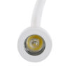LEDTM® ROULETTE-S 61383 Μοντέρνο Φωτιστικό Τοίχου - Απλίκα Ξενοδοχείου Reading Light με Φορτιστή USB 3A & Ντουί 1 x E27 LED 3W 360lm 36° & 360° AC 220-240V IP20 Φυσικό Λευκό 4500K - Bridgelux COB Chip & TÜV SÜD Driver - Λευκό & Μπεζ - Μ17 x Π20 x Υ37cm - Σετ 2 Τεμαχίων - 3 Χρόνια Εγγύηση - Image 8