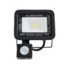 LEDTM® AURORA 64137 Προβολέας με Ανιχνευτή PIR / Αισθητήρα Κίνησης LED 20W 2500lm 120° AC 220-240V Αδιάβροχο IP67 Ψυχρό Λευκό 6000K - Lumileds SMD Chip - TÜV Rheinland Certified - Μαύρο Ματ - Μ12 x Π5 x Υ14.5cm - 3 Χρόνια Εγγύηση - Image 3