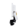 LEDTM® AURORA 61438 Προβολέας με Ανιχνευτή PIR / Αισθητήρα Κίνησης LED 20W 2500lm 120° AC 220-240V Αδιάβροχο IP67 Ψυχρό Λευκό 6000K - Lumileds SMD Chip - TÜV Rheinland Certified - Λευκό Ματ - Μ12 x Π5 x Υ14.5cm - 3 Χρόνια Εγγύηση - Image 4