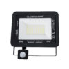 LEDTM® AURORA 61441 Προβολέας με Ανιχνευτή PIR / Αισθητήρα Κίνησης LED 50W 6250lm 120° AC 220-240V Αδιάβροχο IP67 Ψυχρό Λευκό 6000K - Lumileds SMD Chip - TÜV Rheinland Certified - Μαύρο Ματ - Μ21 x Π5 x Υ21cm - 3 Χρόνια Εγγύηση - Image 3