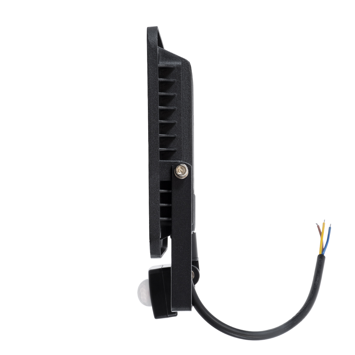 LEDTM® AURORA 61441 Προβολέας με Ανιχνευτή PIR / Αισθητήρα Κίνησης LED 50W 6250lm 120° AC 220-240V Αδιάβροχο IP67 Ψυχρό Λευκό 6000K - Lumileds SMD Chip - TÜV Rheinland Certified - Μαύρο Ματ - Μ21 x Π5 x Υ21cm - 3 Χρόνια Εγγύηση - Image 4