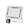 LEDTM® AURORA 61442 Προβολέας με Ανιχνευτή PIR / Αισθητήρα Κίνησης LED 50W 6250lm 120° AC 220-240V Αδιάβροχο IP67 Ψυχρό Λευκό 6000K - Lumileds SMD Chip - TÜV Rheinland Certified - Λευκό Ματ - Μ21 x Π5 x Υ21cm - 3 Χρόνια Εγγύηση - Image 2
