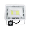 LEDTM® AURORA 61442 Προβολέας με Ανιχνευτή PIR / Αισθητήρα Κίνησης LED 50W 6250lm 120° AC 220-240V Αδιάβροχο IP67 Ψυχρό Λευκό 6000K - Lumileds SMD Chip - TÜV Rheinland Certified - Λευκό Ματ - Μ21 x Π5 x Υ21cm - 3 Χρόνια Εγγύηση - Image 3