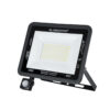 LEDTM® AURORA 61443 Προβολέας με Ανιχνευτή PIR / Αισθητήρα Κίνησης LED 100W 12500lm 120° AC 220-240V Αδιάβροχο IP67 Ψυχρό Λευκό 6000K - Lumileds SMD Chip - TÜV Rheinland Certified - Μαύρο Ματ - Μ25 x Π6.5 x Υ27.5cm - 3 Χρόνια Εγγύηση - Image 2