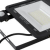 LEDTM® AURORA 61443 Προβολέας με Ανιχνευτή PIR / Αισθητήρα Κίνησης LED 100W 12500lm 120° AC 220-240V Αδιάβροχο IP67 Ψυχρό Λευκό 6000K - Lumileds SMD Chip - TÜV Rheinland Certified - Μαύρο Ματ - Μ25 x Π6.5 x Υ27.5cm - 3 Χρόνια Εγγύηση - Image 7