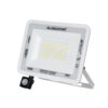 LEDTM® AURORA 61444 Προβολέας με Ανιχνευτή PIR / Αισθητήρα Κίνησης LED 100W 12500lm 120° AC 220-240V Αδιάβροχο IP67 Ψυχρό Λευκό 6000K - Lumileds SMD Chip - TÜV Rheinland Certified - Λευκό Ματ - Μ25 x Π6.5 x Υ27.5cm - 3 Χρόνια Εγγύηση - Image 2
