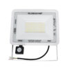 LEDTM® AURORA 61444 Προβολέας με Ανιχνευτή PIR / Αισθητήρα Κίνησης LED 100W 12500lm 120° AC 220-240V Αδιάβροχο IP67 Ψυχρό Λευκό 6000K - Lumileds SMD Chip - TÜV Rheinland Certified - Λευκό Ματ - Μ25 x Π6.5 x Υ27.5cm - 3 Χρόνια Εγγύηση - Image 3