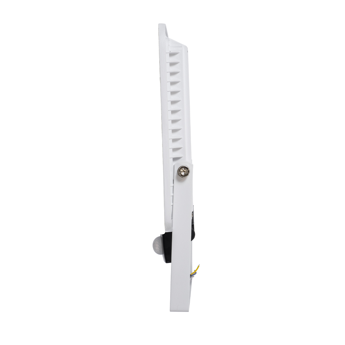 LEDTM® AURORA 61444 Προβολέας με Ανιχνευτή PIR / Αισθητήρα Κίνησης LED 100W 12500lm 120° AC 220-240V Αδιάβροχο IP67 Ψυχρό Λευκό 6000K - Lumileds SMD Chip - TÜV Rheinland Certified - Λευκό Ματ - Μ25 x Π6.5 x Υ27.5cm - 3 Χρόνια Εγγύηση - Image 4