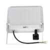 LEDTM® AURORA 61444 Προβολέας με Ανιχνευτή PIR / Αισθητήρα Κίνησης LED 100W 12500lm 120° AC 220-240V Αδιάβροχο IP67 Ψυχρό Λευκό 6000K - Lumileds SMD Chip - TÜV Rheinland Certified - Λευκό Ματ - Μ25 x Π6.5 x Υ27.5cm - 3 Χρόνια Εγγύηση - Image 5