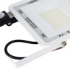 LEDTM® AURORA 61444 Προβολέας με Ανιχνευτή PIR / Αισθητήρα Κίνησης LED 100W 12500lm 120° AC 220-240V Αδιάβροχο IP67 Ψυχρό Λευκό 6000K - Lumileds SMD Chip - TÜV Rheinland Certified - Λευκό Ματ - Μ25 x Π6.5 x Υ27.5cm - 3 Χρόνια Εγγύηση - Image 7