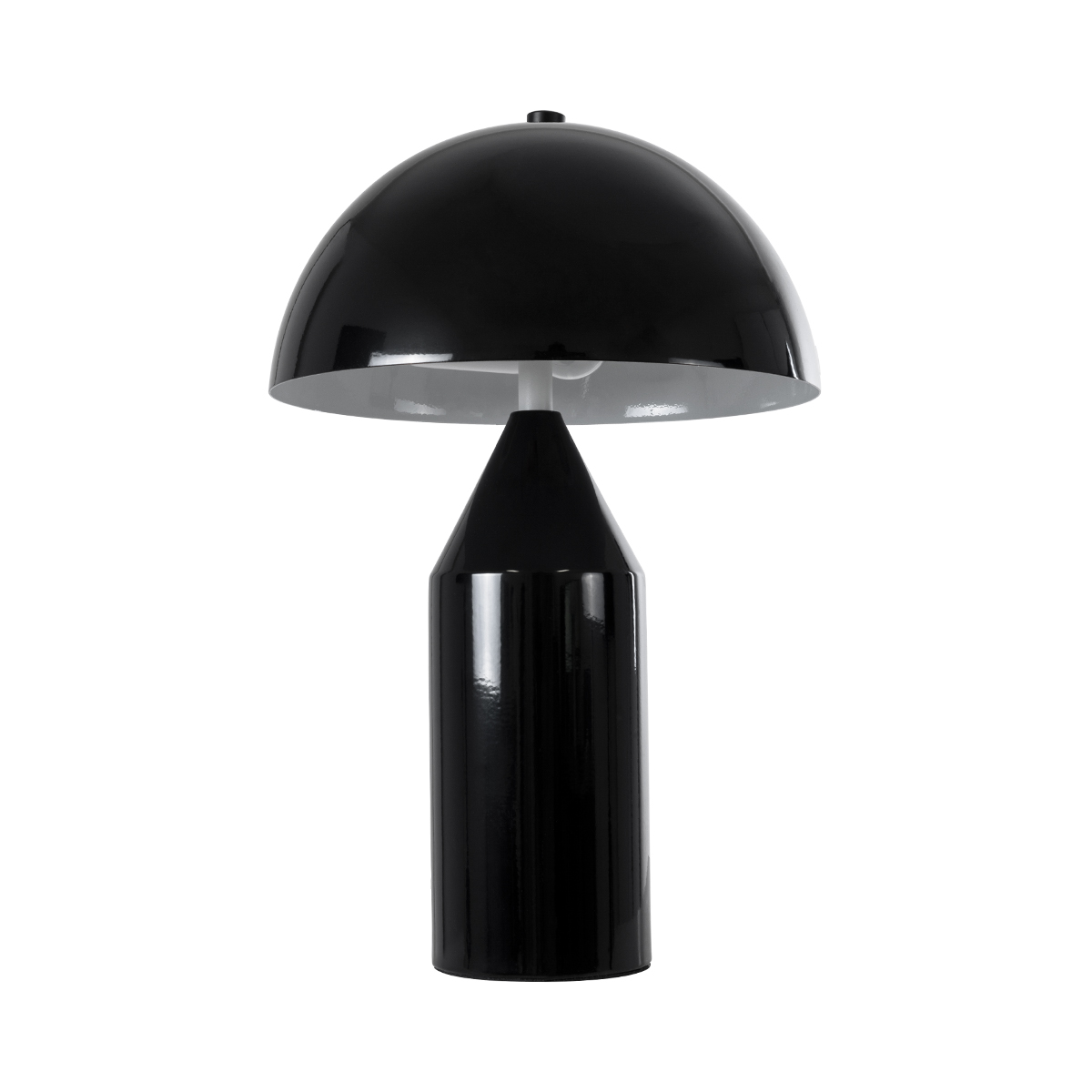 LEDTM® URANUS-S 61449 Μοντέρνο Επιτραπέζιο Φωτιστικό Πορτατίφ με Ντουί 2 x E27 AC 220-240V IP20 - Μαύρο - Μ25 x Π25 x Υ39cm - Image 3
