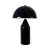 LEDTM® URANUS-S 61449 Μοντέρνο Επιτραπέζιο Φωτιστικό Πορτατίφ με Ντουί 2 x E27 AC 220-240V IP20 - Μαύρο - Μ25 x Π25 x Υ39cm - Image 4
