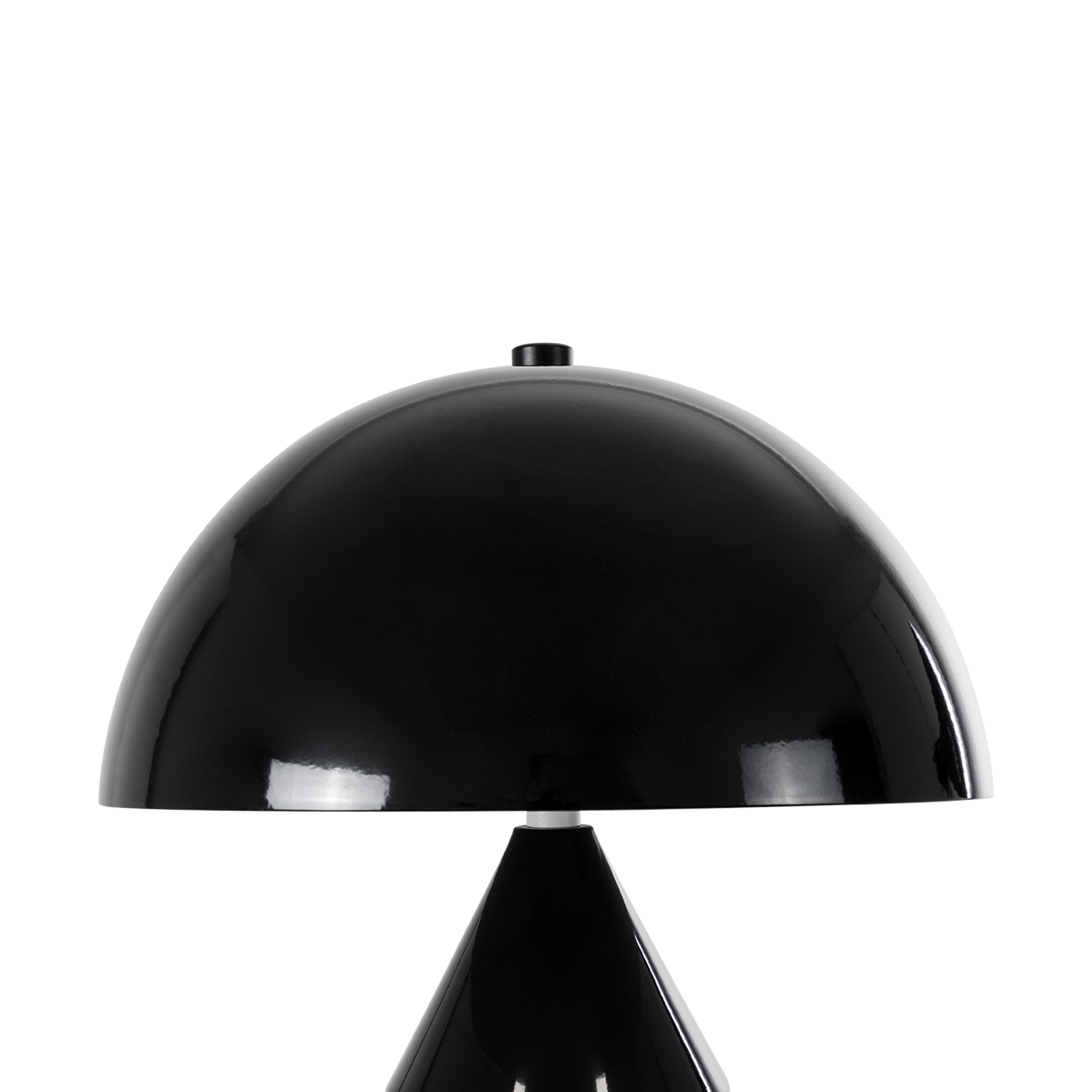 LEDTM® URANUS-S 61449 Μοντέρνο Επιτραπέζιο Φωτιστικό Πορτατίφ με Ντουί 2 x E27 AC 220-240V IP20 - Μαύρο - Μ25 x Π25 x Υ39cm - Image 7