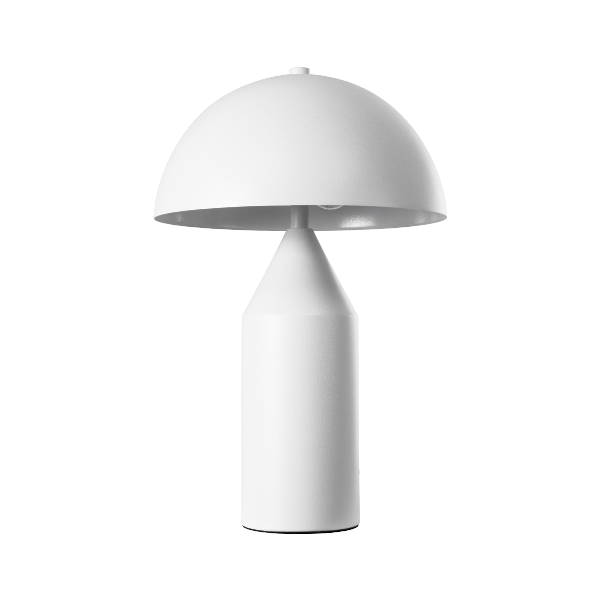 LEDTM® URANUS-S 61450 Μοντέρνο Επιτραπέζιο Φωτιστικό Πορτατίφ με Ντουί 2 x E27 AC 220-240V IP20 - Λευκό - Μ25 x Π25 x Υ39cm - Image 3