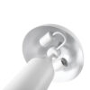 LEDTM® URANUS-S 61450 Μοντέρνο Επιτραπέζιο Φωτιστικό Πορτατίφ με Ντουί 2 x E27 AC 220-240V IP20 - Λευκό - Μ25 x Π25 x Υ39cm - Image 8