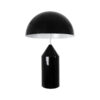 LEDTM® URANUS-L 61457 Μοντέρνο Επιτραπέζιο Φωτιστικό Πορτατίφ με Ντουί 2 x E27 AC 220-240V IP20 - Μαύρο - Μ50 x Π50 x Υ77cm - Image 3