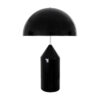 LEDTM® URANUS-L 61457 Μοντέρνο Επιτραπέζιο Φωτιστικό Πορτατίφ με Ντουί 2 x E27 AC 220-240V IP20 - Μαύρο - Μ50 x Π50 x Υ77cm - Image 4