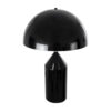 LEDTM® URANUS-L 61457 Μοντέρνο Επιτραπέζιο Φωτιστικό Πορτατίφ με Ντουί 2 x E27 AC 220-240V IP20 - Μαύρο - Μ50 x Π50 x Υ77cm - Image 5