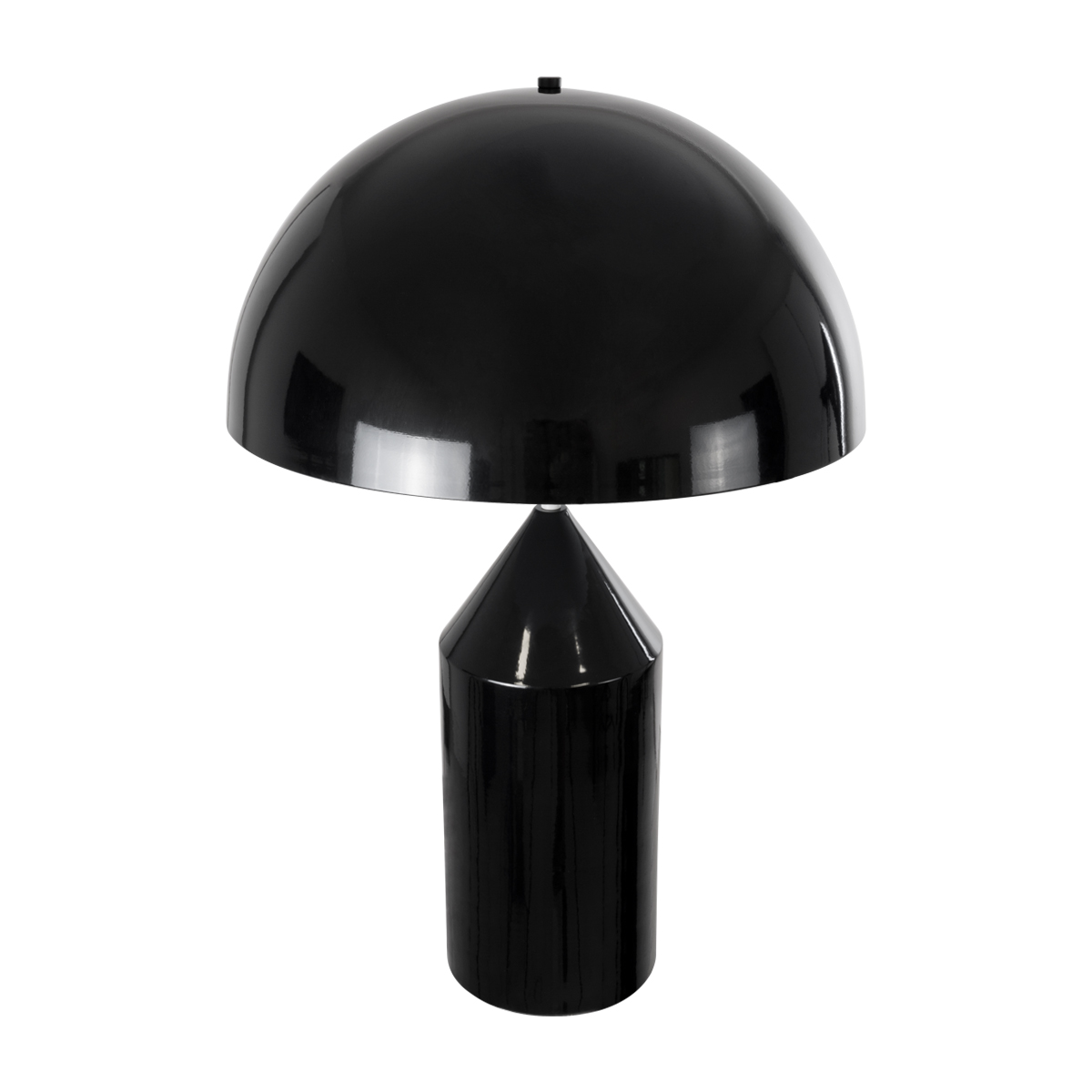 LEDTM® URANUS-L 61457 Μοντέρνο Επιτραπέζιο Φωτιστικό Πορτατίφ με Ντουί 2 x E27 AC 220-240V IP20 - Μαύρο - Μ50 x Π50 x Υ77cm - Image 5